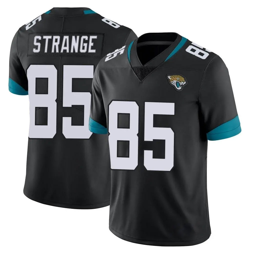pkot J.Jaguars #85 Brenton Strange Player Black Vapor Untouchable Limited Home Game Stitched Jerseys