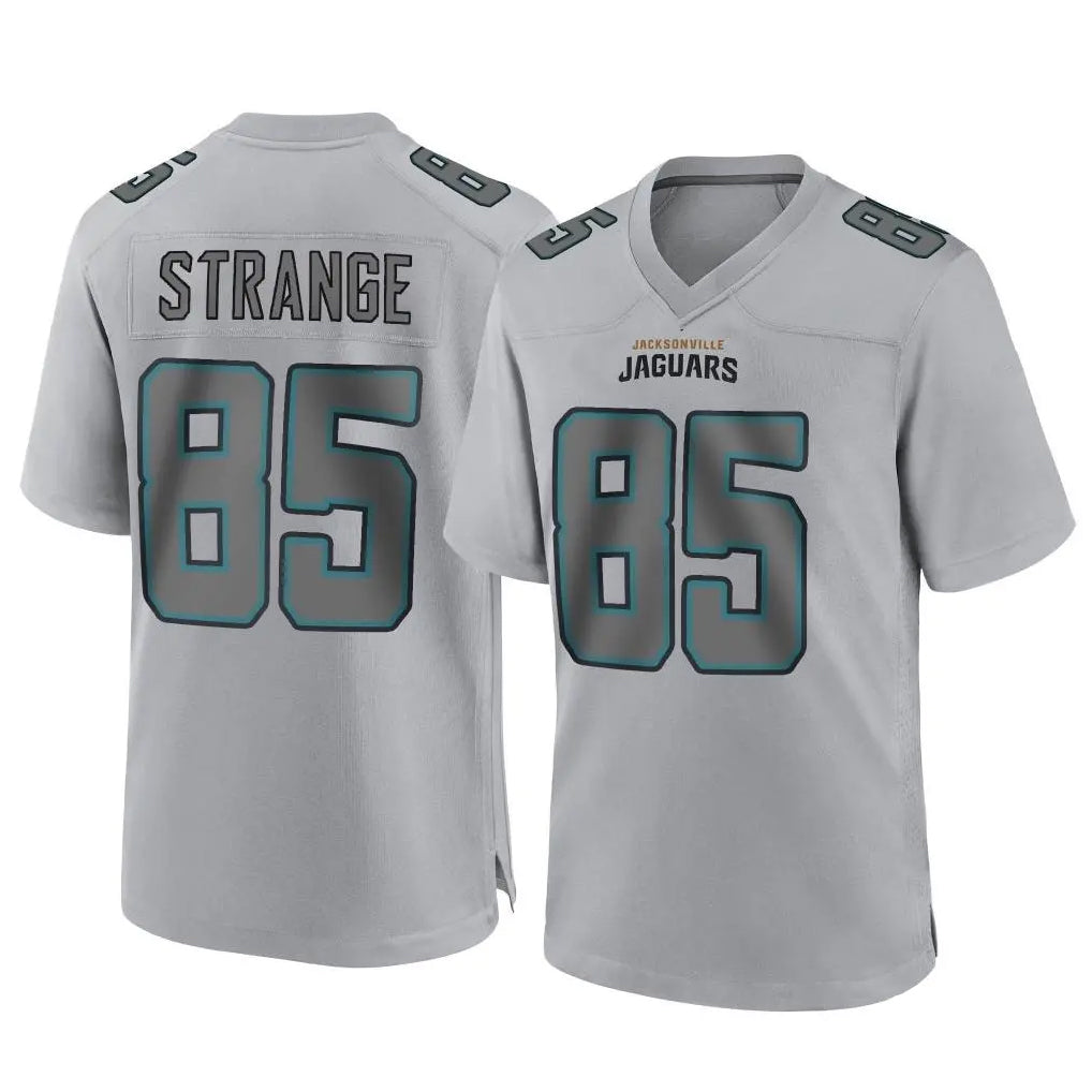 pkot J.Jaguars #85 Brenton Strange Player Gray Atmosphere Fashion Home Game Stitched Jerseys