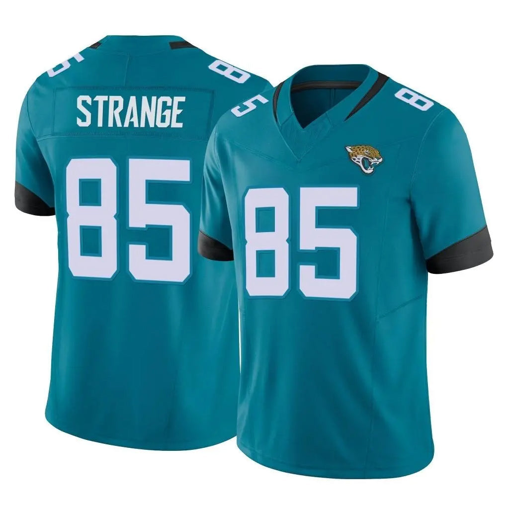 pkot J.Jaguars #85 Brenton Strange Player Teal Vapor F.U.S.E. Limited Home Game Stitched Jerseys