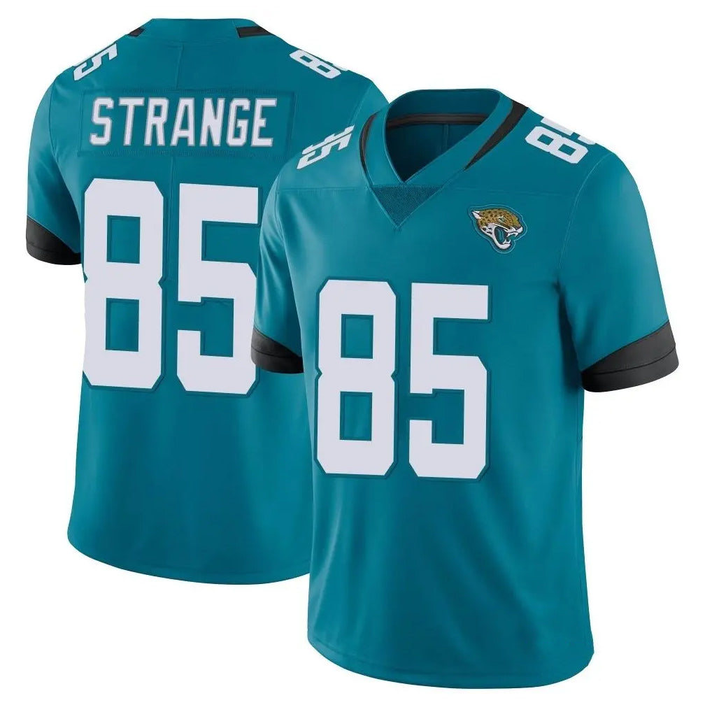 pkot J.Jaguars #85 Brenton Strange Player Teal Vapor Untouchable Limited Home Game Stitched Jerseys