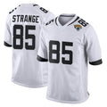 pkot J.Jaguars #85 Brenton Strange Player White Home Game Stitched Jerseys