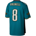 pkot J.Jaguars  #8 Mark Brunell Mitchell & Ness Teal Legacy Replica Stitched Jerseys
