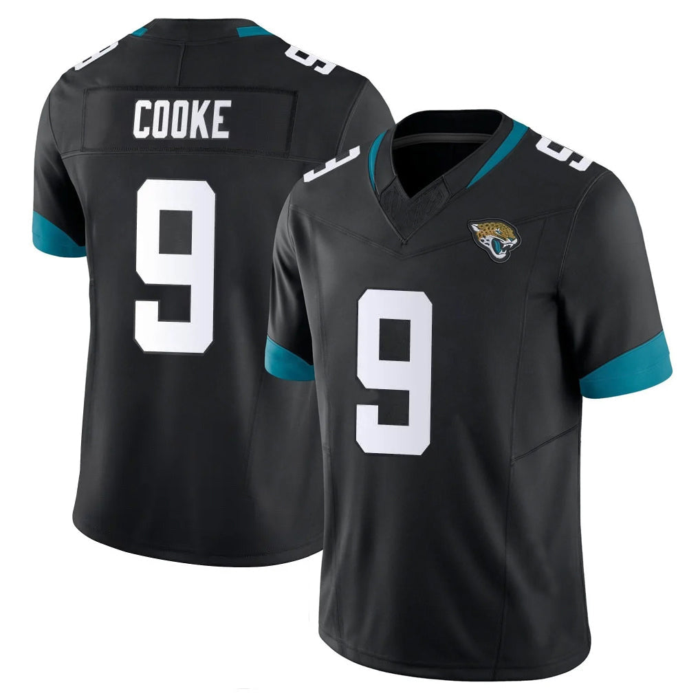 pkot J.Jaguars #9 Logan Cooke Player Black Vapor Untouchable Limited Home Game Stitched Jerseys