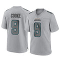 pkot J.Jaguars #9 Logan Cooke Player Gray Atmosphere Fashion Home Game Stitched Jerseys