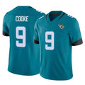 pkot J.Jaguars #9 Logan Cooke Player Teal Vapor F.U.S.E. Limited Home Game Stitched Jerseys