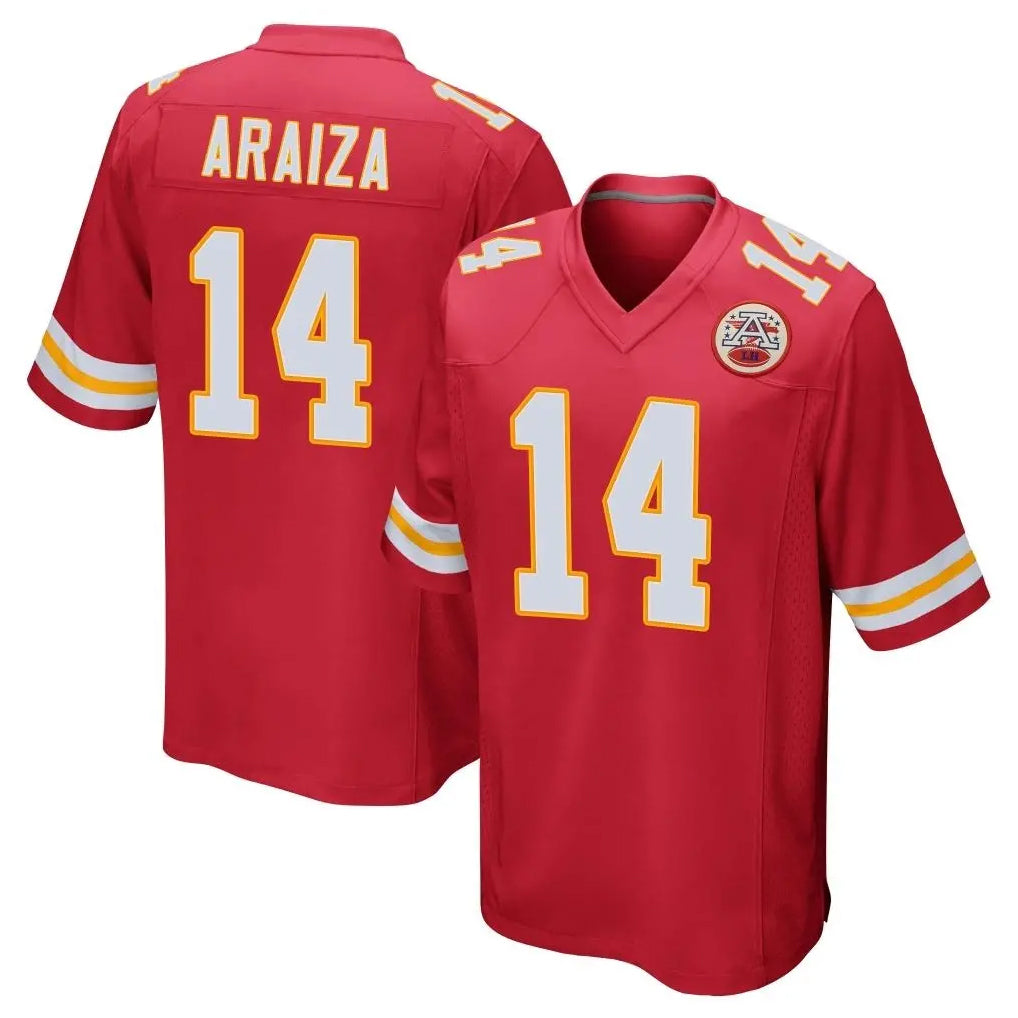 Pkot KC.Chiefs #14 Matt Araiza Player Red Home Game Stitched Jerseys