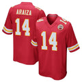 Pkot KC.Chiefs #14 Matt Araiza Player Red Home Game Stitched Jerseys