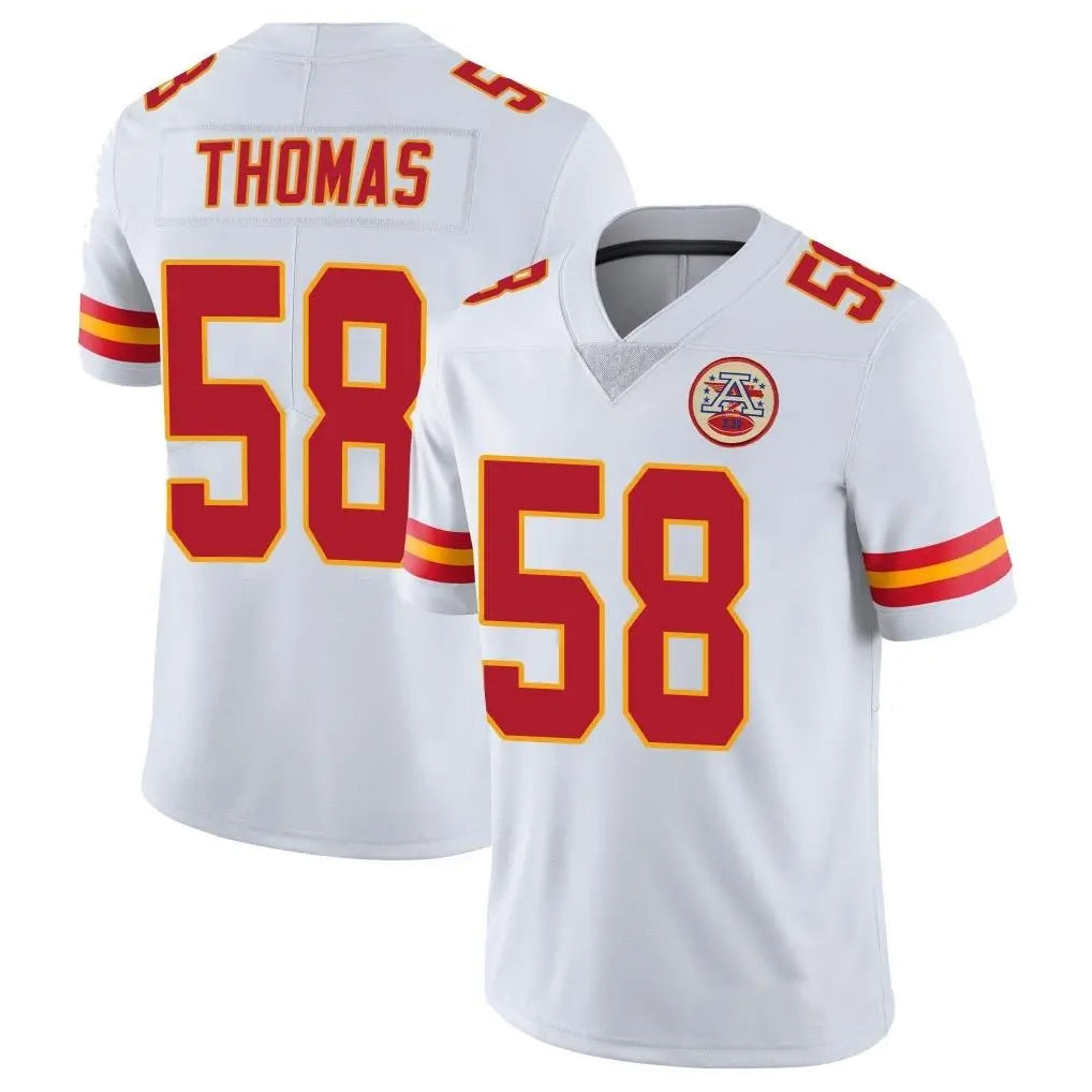 Pkot KC.Chiefs #58 Derrick Thomas White Limited Vapor Untouchable Home Game Stitched Jerseys