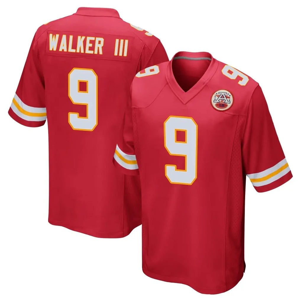 Pkot KC.Chiefs #9 Kenneth Walker III Player Red Home Game Stitched Jerseys
