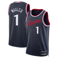 Pkot L.Clippers #1 Keaton Wagler Navy Swingman Stitched Jerseys- Icon Edition