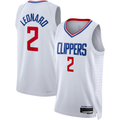 Pkot L.Clippers #2 Kawhi Leonard White Swingman Stitched Jerseys - Association Edition
