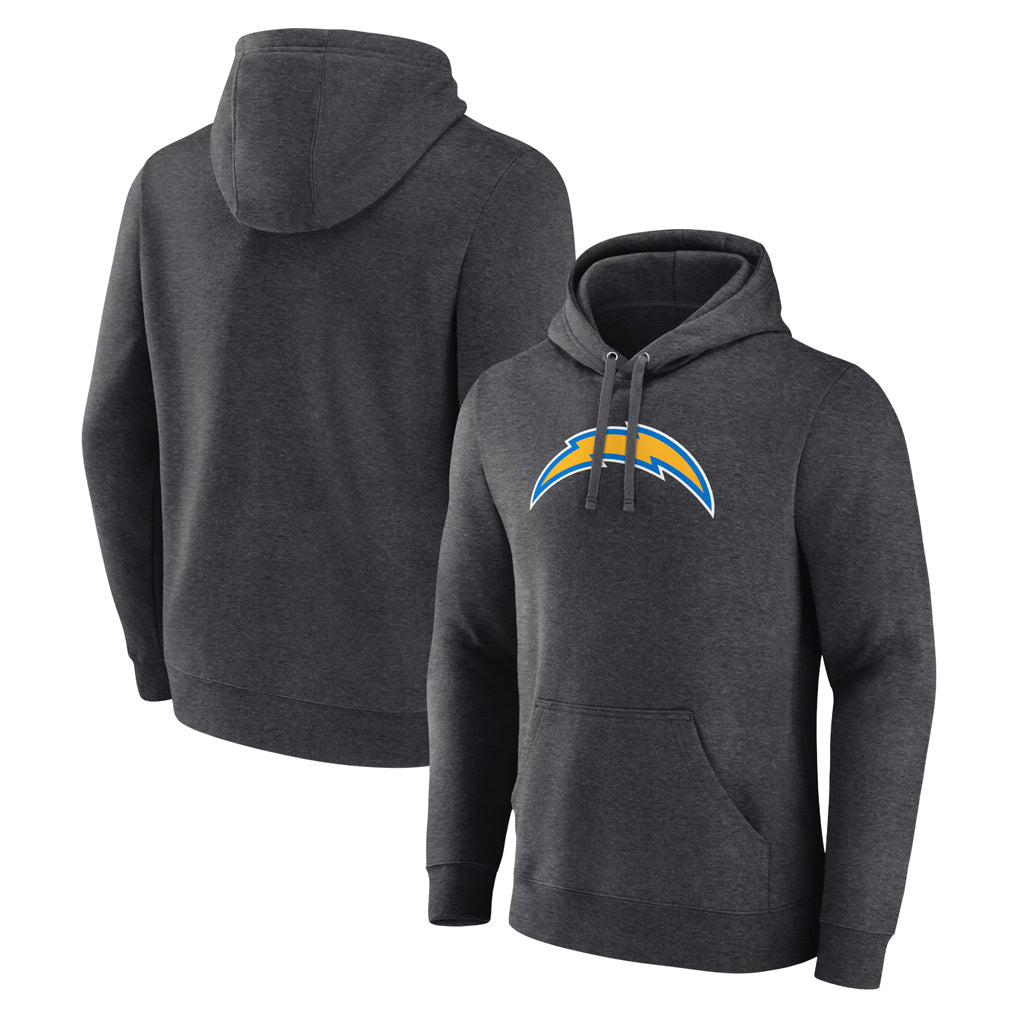 Pkot LA.Chargers Gray Pullover Hoodies Home Game Blank Player Stitched Jerseys
