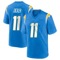 Pkot LA.Chargers #11 Cameron Dicker Player Blue Home Game Stitched Jerseys