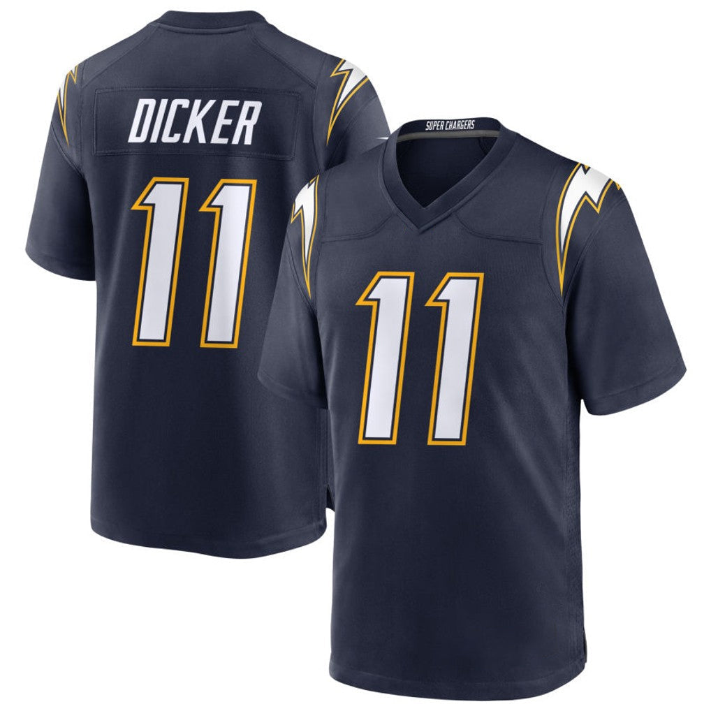 Pkot LA.Chargers #11 Cameron Dicker Player Navy Alternate Home Game Stitched Jerseys