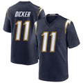 Pkot LA.Chargers #11 Cameron Dicker Player Navy Alternate Home Game Stitched Jerseys
