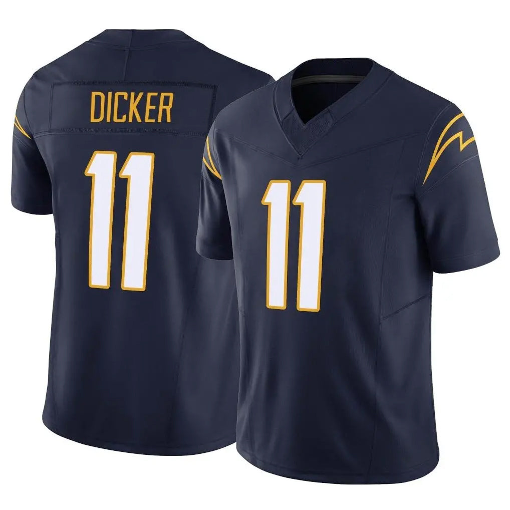 Pkot LA.Chargers #11 Cameron Dicker Player Navy Limited Vapor F.U.S.E. Home Game Stitched Jerseys