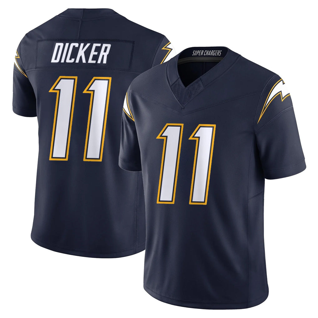 Pkot LA.Chargers #11 Cameron Dicker Player Navy Vapor F.U.S.E. Limited Home Game Stitched Jerseys