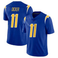 Pkot LA.Chargers #11 Cameron Dicker Player Royal Limited Vapor Home Game Stitched Jerseys