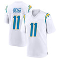 Pkot LA.Chargers #11 Cameron Dicker Player White Home Game Stitched Jerseys