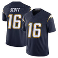 Pkot LA.Chargers #16 J.K. Scott Player Navy Vapor F.U.S.E. Limited Home Game Stitched Jerseys
