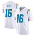 Pkot LA.Chargers #16 J.K. Scott Player White Limited Vapor Untouchable Home Game Stitched Jerseys