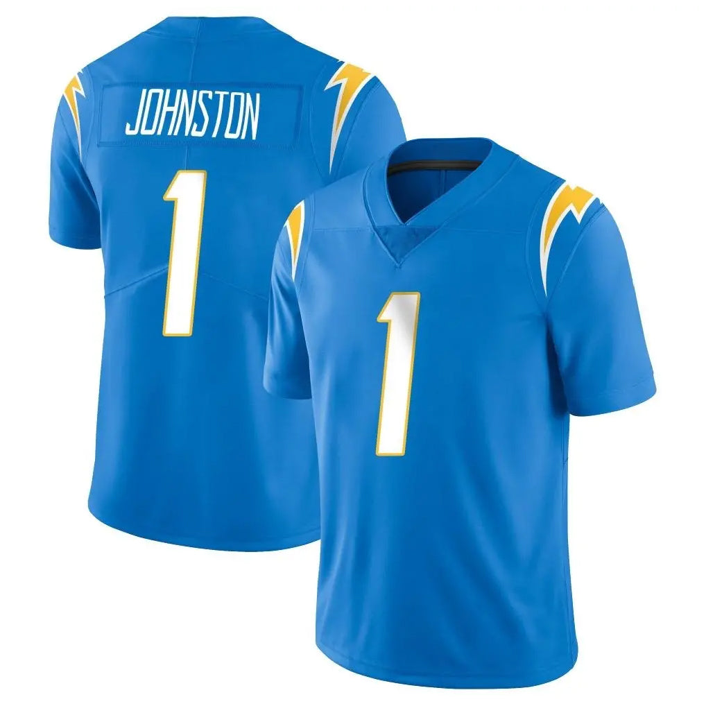 Pkot LA.Chargers #1 Quentin Johnston Player Blue Limited Vapor Untouchable Home Game Stitched Jerseys
