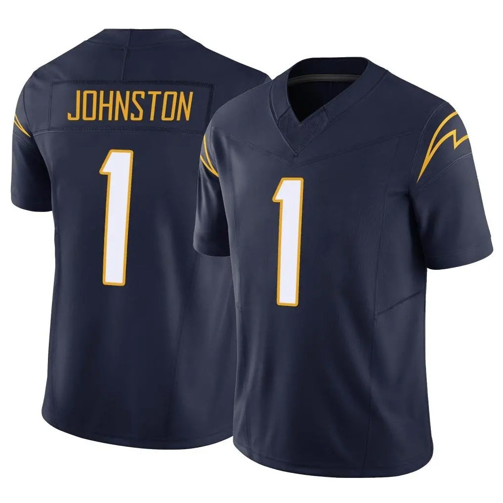 Pkot  LA.Chargers #1 Quentin Johnston Player Navy Limited Vapor F.U.S.E. Home Game Stitched Jerseys
