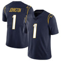 Pkot  LA.Chargers #1 Quentin Johnston Player Navy Limited Vapor Untouchable Home Game Stitched Jerseys