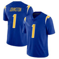 Pkot  LA.Chargers #1 Quentin Johnston Player Royal Limited Vapor Home Game Stitched Jerseys