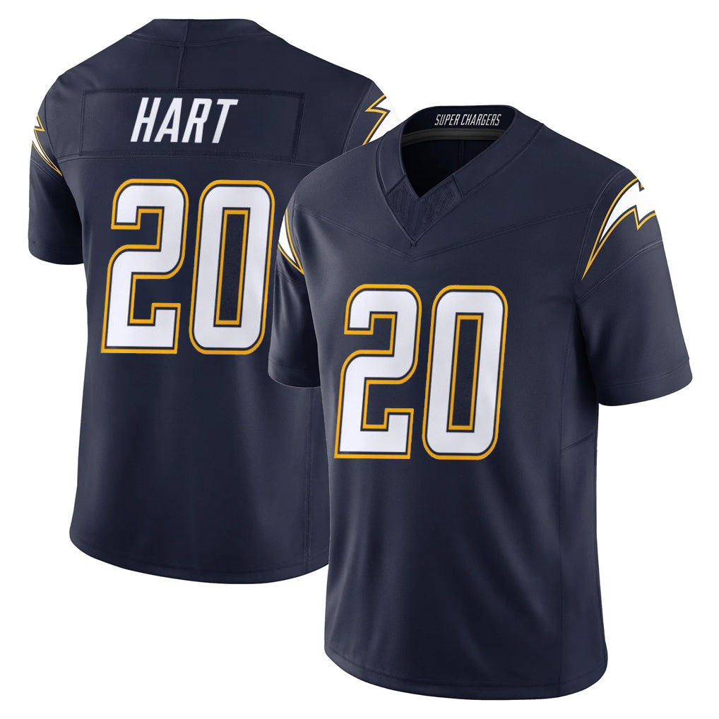 Pkot LA.Chargers #20 Cam Hart Player Navy Vapor F.U.S.E. Limited Home Game Stitched Jerseys