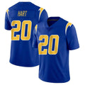 Pkot LA.Chargers #20 Cam Hart Player Royal Limited Vapor Home Game Stitched Jerseys