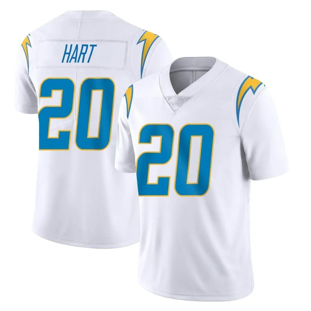 Pkot LA.Chargers #20 Cam Hart Player White Limited Vapor Untouchable Home Game Stitched Jerseys