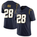 Pkot LA.Chargers #28 Kimani Vidal Player Navy Limited Vapor Untouchable Home Game Stitched Jerseys