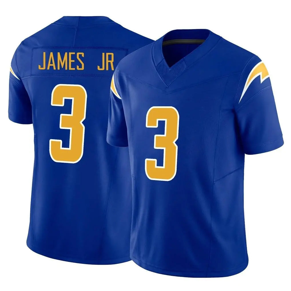 Pkot LA.Chargers #3 Derwin James Jr. Player Royal Limited Vapor F.U.S.E. Home Game Stitched Jerseys