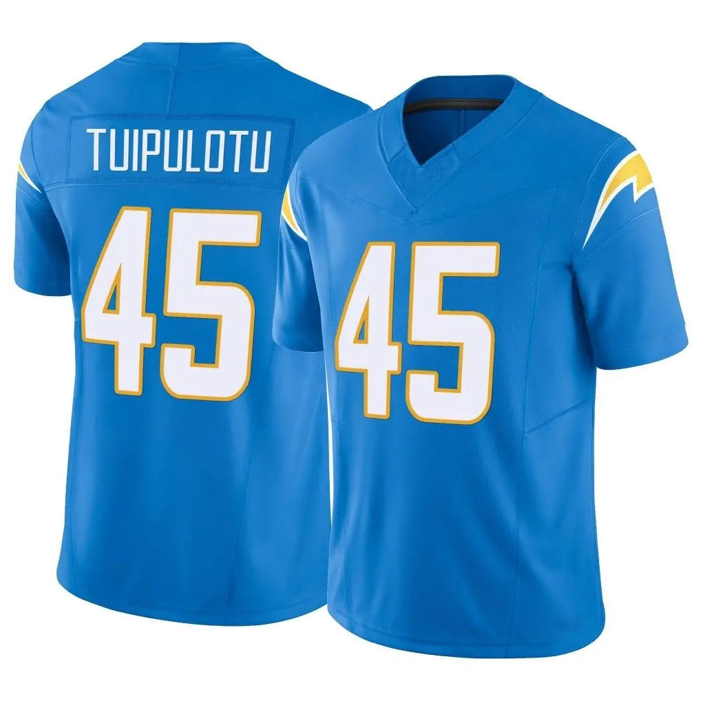Pkot LA.Chargers #45 Tuli Tuipulotu Player Blue Limited Vapor F.U.S.E. Home Game Stitched Jerseys
