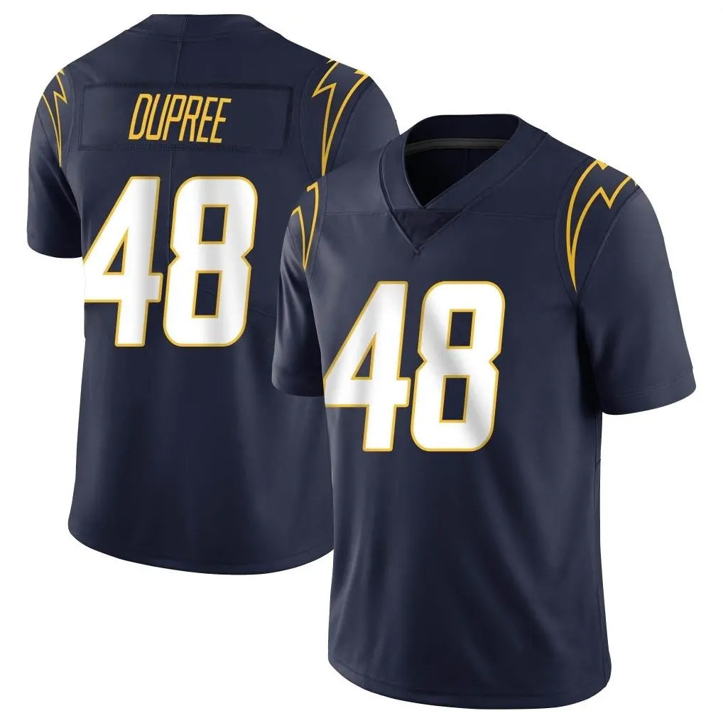 Pkot LA.Chargers #48 Bud Dupree Player Navy Limited Vapor Untouchable Home Game Stitched Jerseys
