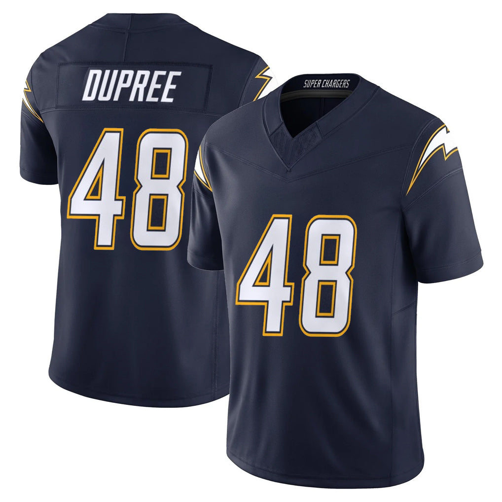 Pkot LA.Chargers #48 Bud Dupree Player Navy Vapor F.U.S.E. Limited Home Game Stitched Jerseys