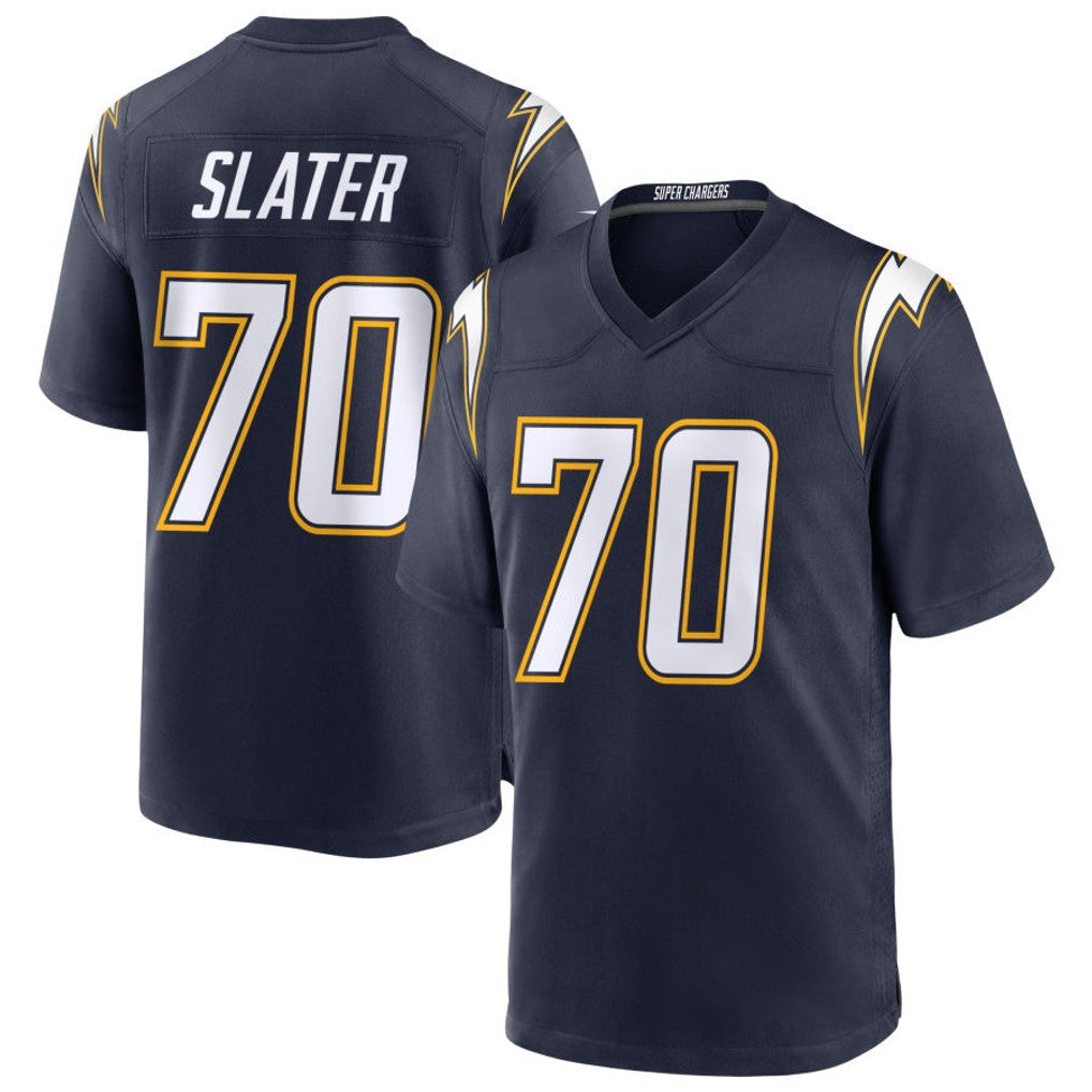 Pkot LA.Chargers #70 Rashawn Slater Player Navy Alternate Home Game Stitched Jerseys