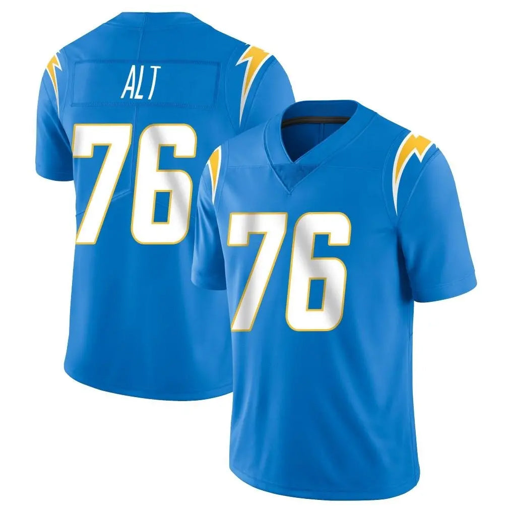 Pkot LA.Chargers #76 Joe Alt Player Blue Limited Vapor Untouchable Home Game Stitched Jerseys