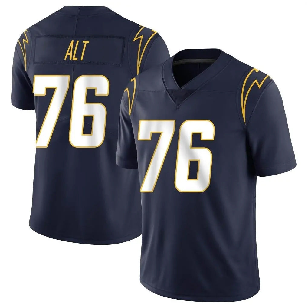 Pkot LA.Chargers #76 Joe Alt Player Navy Limited Vapor Untouchable Home Game Stitched Jerseys