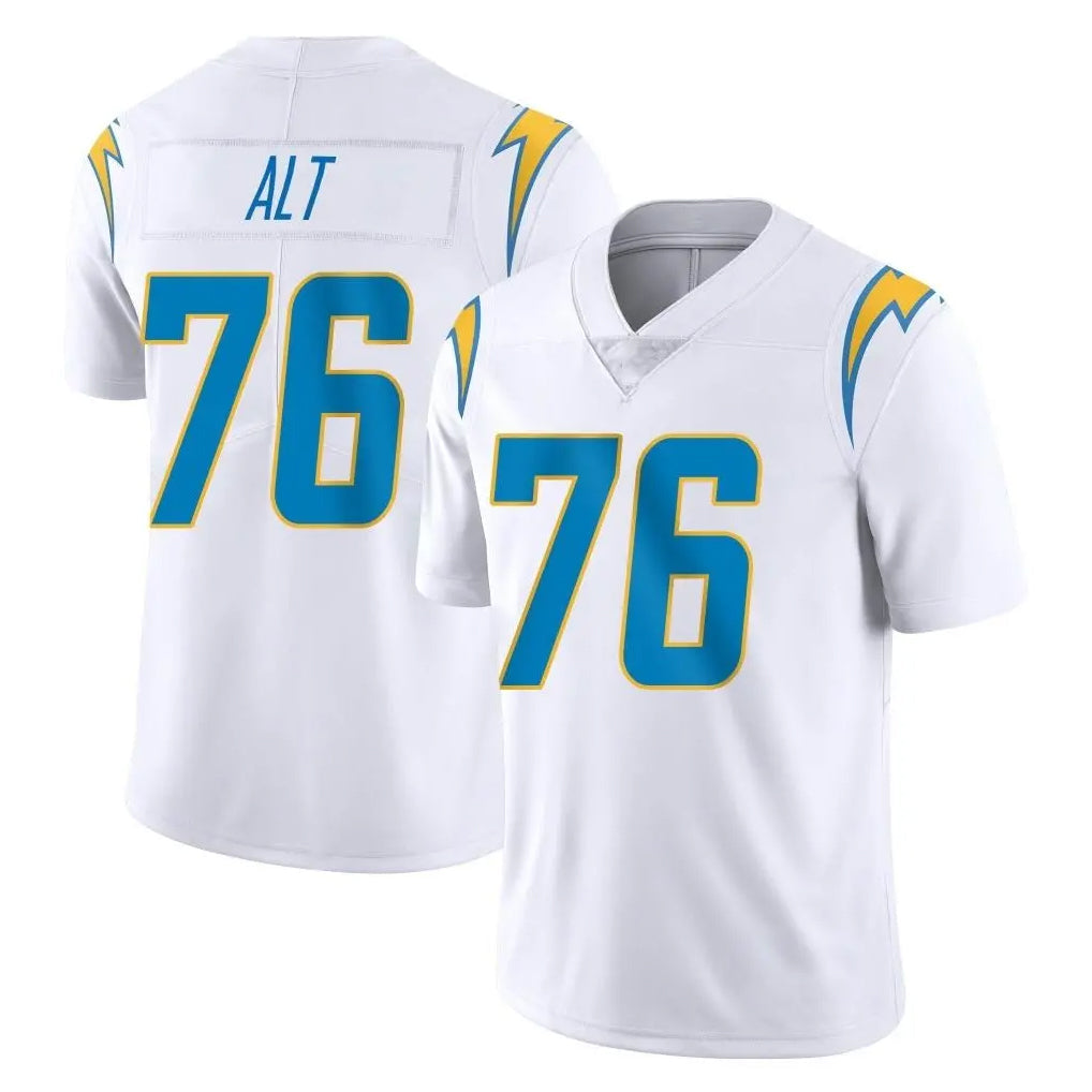 Pkot LA.Chargers #76 Joe Alt Player White Limited Vapor Untouchable Home Game Stitched Jerseys