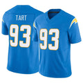 Pkot LA.Chargers #93 Teair Tart Player Blue Limited Vapor F.U.S.E. Home Game Stitched Jerseys
