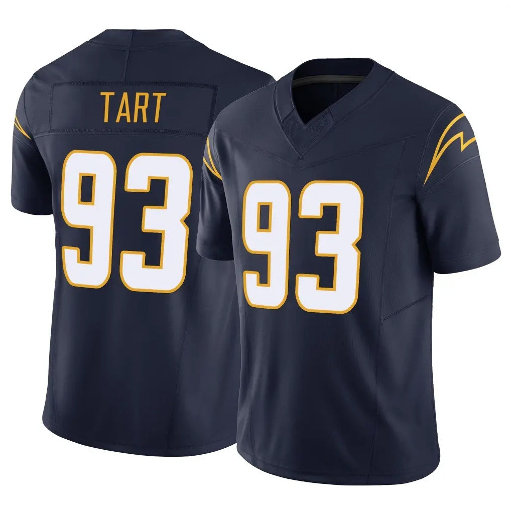 Pkot LA.Chargers #93 Teair Tart Player Navy Limited Vapor F.U.S.E. Home Game Stitched Jerseys