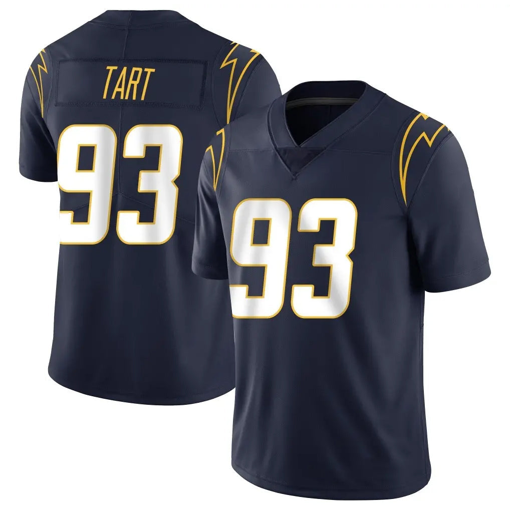 Pkot LA.Chargers #93 Teair Tart Player Navy Limited Vapor Untouchable Home Game Stitched Jerseys