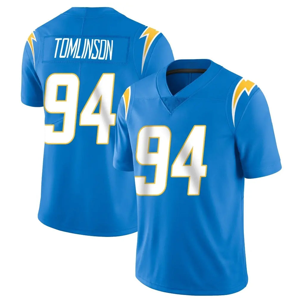 Pkot LA.Chargers #94 Dalvin Tomlinson Player Blue Limited Vapor Untouchable Home Game Stitched Jerseys