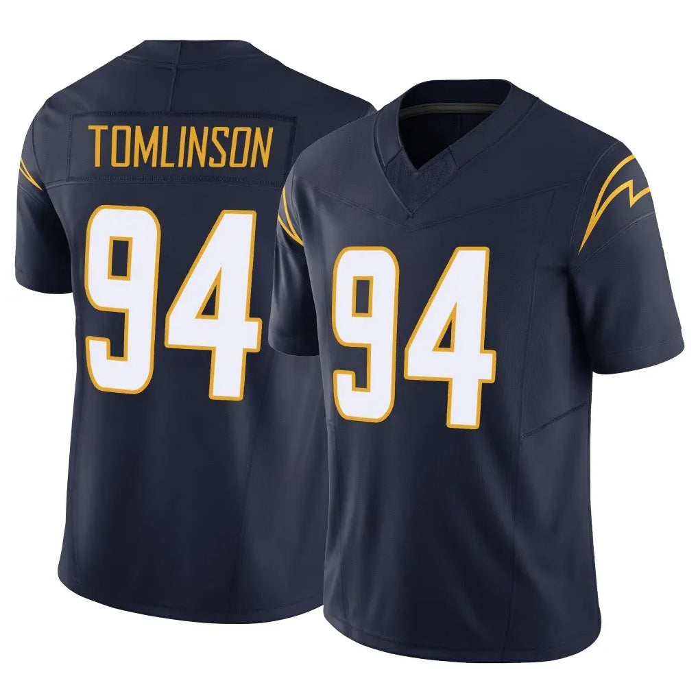 Pkot LA.Chargers #94 Dalvin Tomlinson Player Navy Limited Vapor F.U.S.E. Home Game Stitched Jerseys