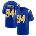 Pkot LA.Chargers #94 Dalvin Tomlinson Player Royal Home Game Stitched Jerseys