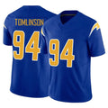 Pkot LA.Chargers #94 Dalvin Tomlinson Player Royal Limited Vapor F.U.S.E. Home Game Stitched Jerseys