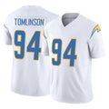 Pkot LA.Chargers #94 Dalvin Tomlinson Player White Limited Vapor F.U.S.E. Home Game Stitched Jerseys