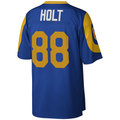 Pkot  LA.Rams #88 Torry Holt Mitchell & Ness Royal Legacy Replica Puhic Stitched Jerseys